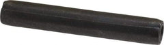 Made in USA - 5/16" Diam x 2" Long Coiled Spring Pin - Grade 1070-1090 Alloy Steel, Black Oxide Finish - Benchmark Tooling