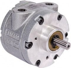 Gast - 1.7 hp Reversible Face Air Actuated Motor - 0:00 Gear Ratio, 3,000 Max RPM, 1.12" Shaft Length, 1/2" Shaft Diam - Benchmark Tooling