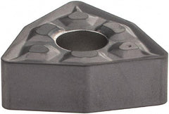 Iscar - WNMG3-2 TF Grade IC907 Carbide Turning Insert - 80° Trigon, 3/8" Inscr Circle, 5/32" Thick, 1/32" Corner Radius - Benchmark Tooling