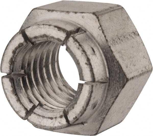 Flex-Loc - 5/8-11 UNC Grade 2 Hex Lock Nut with Expanding Flex Top - Benchmark Tooling