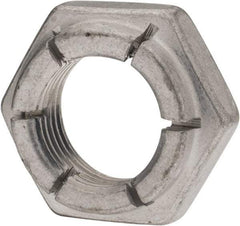 Flex-Loc - 5/8-18 UNJF Grade 2 Hex Lock Nut with Expanding Flex Top - Cadmium-Plated Finish, Meets Military Specifications - Benchmark Tooling