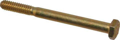 Value Collection - 1/4-20 UNC, 2-3/4" Length Under Head Hex Head Cap Screw - Partially Threaded, Grade 8 Alloy Steel, Zinc-Plated Finish, 7/16" Hex - Benchmark Tooling