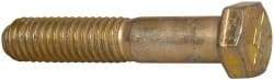 Value Collection - 3/8-16 UNC, 2" Length Under Head Hex Head Cap Screw - Partially Threaded, Grade 8 Alloy Steel, Zinc-Plated Finish, 9/16" Hex - Benchmark Tooling