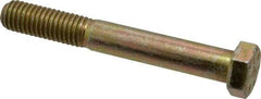 Value Collection - 1/2-13 UNC, 3-3/4" Length Under Head Hex Head Cap Screw - Partially Threaded, Grade 8 Alloy Steel, Zinc-Plated Finish, 3/4" Hex - Benchmark Tooling