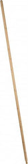 PRO-SOURCE - 60 x 15/16" Wood Handle for Push Brooms - Threaded Connection, Tan - Benchmark Tooling