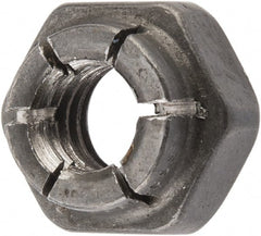 Flex-Loc - 1/4-20 UNC Grade 2 Hex Lock Nut with Expanding Flex Top - Benchmark Tooling