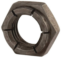 Flex-Loc - 3/4-10 UNC Grade 2 Hex Lock Nut with Expanding Flex Top - Uncoated, Meets Military Specifications - Benchmark Tooling