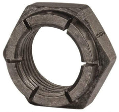 Flex-Loc - 3/4-16 UNJF Grade 2 Hex Lock Nut with Expanding Flex Top - Uncoated, Meets Military Specifications - Benchmark Tooling