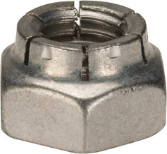 Flex-Loc - 5/8-11 UNC Grade 2 Heavy Hex Lock Nut with Expanding Flex Top - Cadmium-Plated Finish, Meets Military Specifications - Benchmark Tooling