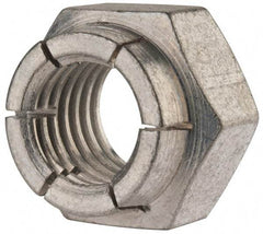 Flex-Loc - 3/4-10 UNC Grade 2 Heavy Hex Lock Nut with Expanding Flex Top - Cadmium-Plated Finish, Meets Military Specifications - Benchmark Tooling