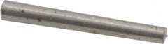 Value Collection - Size 5/0, 0.0784" Small End Diam, 0.094" Large End Diam, Uncoated Steel Taper Pin - Grade C-12L14, 3/4" OAL, 3/4 Pin Length - Benchmark Tooling