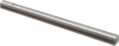 Value Collection - Size 5/0, 0.0732" Small End Diam, 0.094" Large End Diam, Uncoated Steel Taper Pin - Grade C-12L14, 1" OAL, 1 Pin Length - Benchmark Tooling