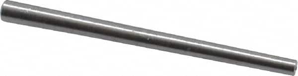 Value Collection - Size 5/0, 0.068" Small End Diam, 0.094" Large End Diam, Uncoated Steel Taper Pin - Grade C-12L14, 1-1/4" OAL, 1-1/4 Pin Length - Benchmark Tooling