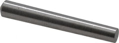 Value Collection - Size 4/0, 0.0934" Small End Diam, 0.109" Large End Diam, Uncoated Steel Taper Pin - Grade C-12L14, 3/4" OAL, 3/4 Pin Length - Benchmark Tooling