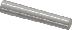 Value Collection - Size 2/0, 0.1254" Small End Diam, 0.141" Large End Diam, Uncoated Steel Taper Pin - Grade C-12L14, 3/4" OAL, 3/4 Pin Length - Benchmark Tooling