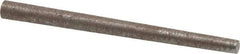 Value Collection - Size 0, 0.1144" Small End Diam, 0.156" Large End Diam, Uncoated Steel Taper Pin - Grade C-12L14, 2" OAL, 2 Pin Length - Benchmark Tooling