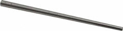 Value Collection - Size 0, 0.0936" Small End Diam, 0.156" Large End Diam, Uncoated Steel Taper Pin - Grade C-12L14, 3" OAL, 3 Pin Length - Benchmark Tooling