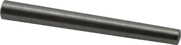 Value Collection - Size 2, 0.1566" Small End Diam, 0.193" Large End Diam, Uncoated Steel Taper Pin - Grade C-12L14, 1-3/4" OAL, 1-3/4 Pin Length - Benchmark Tooling