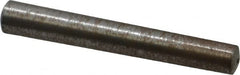 Value Collection - Size 5, 0.2474" Small End Diam, 0.289" Large End Diam, Uncoated Steel Taper Pin - Grade C-12L14, 2" OAL, 2 Pin Length - Benchmark Tooling