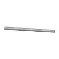 Value Collection - Size 5, 0.1954" Small End Diam, 0.289" Large End Diam, Uncoated Steel Taper Pin - Grade C-12L14, 4-1/2" OAL, 4-1/2 Pin Length - Benchmark Tooling