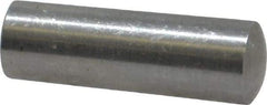 Value Collection - Size 6, 0.3202" Small End Diam, 0.341" Large End Diam, Uncoated Steel Taper Pin - Grade C-12L14, 1" OAL, 1 Pin Length - Benchmark Tooling