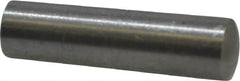 Value Collection - Size 6, 0.315" Small End Diam, 0.341" Large End Diam, Uncoated Steel Taper Pin - Grade C-12L14, 1-1/4" OAL, 1-1/4 Pin Length - Benchmark Tooling