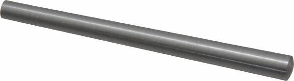 Value Collection - Size 6, 0.2578" Small End Diam, 0.341" Large End Diam, Uncoated Steel Taper Pin - Grade C-12L14, 4" OAL, 4 Pin Length - Benchmark Tooling