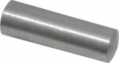 Value Collection - Size 7, 0.383" Small End Diam, 0.409" Large End Diam, Uncoated Steel Taper Pin - Grade C-12L14, 1-1/4" OAL, 1-1/4 Pin Length - Benchmark Tooling