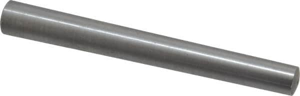 Value Collection - Size 7, 0.3362" Small End Diam, 0.409" Large End Diam, Uncoated Steel Taper Pin - Grade C-12L14, 3-1/2" OAL, 3-1/2 Pin Length - Benchmark Tooling