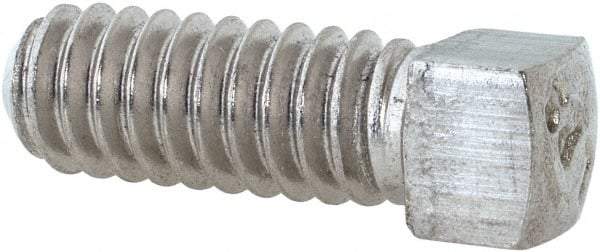 Value Collection - 1/4-20 UNC, 5/8" Length Under Head, Cup Point Set Screw - Grade 18-8 Stainless Steel - Benchmark Tooling