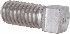 Value Collection - 3/8-16 UNC, 3/4" Length Under Head, Cup Point Set Screw - Grade 18-8 Stainless Steel - Benchmark Tooling