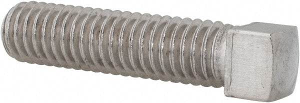 Value Collection - 3/8-16 UNC, 1-1/2" Length Under Head, Cup Point Set Screw - Grade 18-8 Stainless Steel - Benchmark Tooling