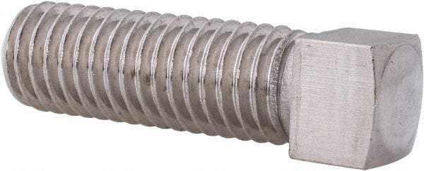 Value Collection - 1/2-13 UNC, 1-1/2" Length Under Head, Cup Point Set Screw - Grade 18-8 Stainless Steel - Benchmark Tooling