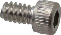 Value Collection - #6-32 UNC Hex Socket Drive, Socket Cap Screw - Grade 316 Stainless Steel, 1/4" Length Under Head - Benchmark Tooling