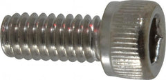 Value Collection - #8-32 UNC Hex Socket Drive, Socket Cap Screw - Grade 316 Stainless Steel, 3/8" Length Under Head - Benchmark Tooling