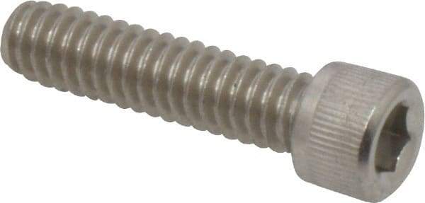 Value Collection - 1/4-20 UNC Hex Socket Drive, Socket Cap Screw - Grade 316 Stainless Steel, 1" Length Under Head - Benchmark Tooling