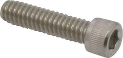 Value Collection - 1/4-20 UNC Hex Socket Drive, Socket Cap Screw - Grade 316 Stainless Steel, 1" Length Under Head - Benchmark Tooling