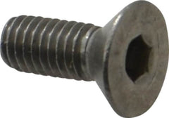 Value Collection - #10-32 UNF Hex Socket Drive, 82° Flat Screw - Grade 18-8 Stainless Steel, 1/2" OAL - Benchmark Tooling