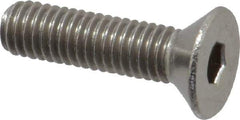 Value Collection - #10-32 UNF Hex Socket Drive, 82° Flat Screw - Grade 18-8 Stainless Steel, 3/4" OAL - Benchmark Tooling