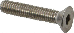 Value Collection - #10-32 UNF Hex Socket Drive, 82° Flat Screw - Grade 18-8 Stainless Steel, 1" OAL - Benchmark Tooling