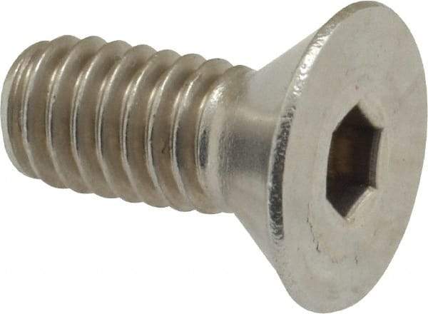 Value Collection - 5/16-18 UNC Hex Socket Drive, 82° Flat Screw - Grade 18-8 Stainless Steel, 3/4" OAL - Benchmark Tooling