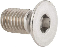 Value Collection - 1/2-13 UNC Hex Socket Drive, 82° Flat Screw - Grade 18-8 Stainless Steel, 1" OAL - Benchmark Tooling