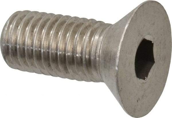 Value Collection - 5/8-11 UNC Hex Socket Drive, 82° Flat Screw - Grade 18-8 Stainless Steel, 1-1/2" OAL - Benchmark Tooling