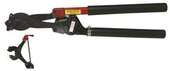 H.K. Porter - 29-1/4" OAL, 1-3/16" Capacity, Cable Cutter - Oval Head, Rubber Handle - Benchmark Tooling