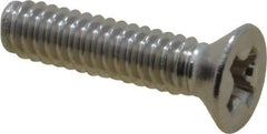 Value Collection - #2-56 UNC, 3/8" OAL Phillips Drive Machine Screw - Flat Head, Grade 18-8 Stainless Steel, Uncoated, Without Washer - Benchmark Tooling