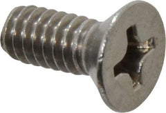 Value Collection - 1/4-20 UNC, 5/8" OAL Phillips Drive Machine Screw - Flat Head, Grade 18-8 Stainless Steel, Uncoated, Without Washer - Benchmark Tooling