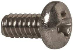 Value Collection - #2-56 UNC, 3/16" Length Under Head Phillips Drive Machine Screw - Pan Head, Grade 18-8 Stainless Steel, Uncoated, Without Washer - Benchmark Tooling