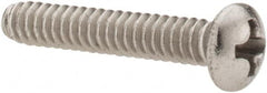 Value Collection - #6-32 UNC, 3/4" Length Under Head Phillips Drive Machine Screw - Pan Head, Grade 18-8 Stainless Steel, Uncoated, Without Washer - Benchmark Tooling
