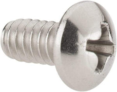 Value Collection - #10-24 UNC, 3/8" Length Under Head Phillips Drive Machine Screw - Pan Head, Grade 18-8 Stainless Steel, Uncoated, Without Washer - Benchmark Tooling
