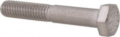 Value Collection - 5/16-18 UNC, 2" Length Under Head Hex Head Cap Screw - Grade 316 Stainless Steel, 1/2" Hex - Benchmark Tooling